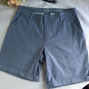 Riders Mid-Rise Blue Shorts M